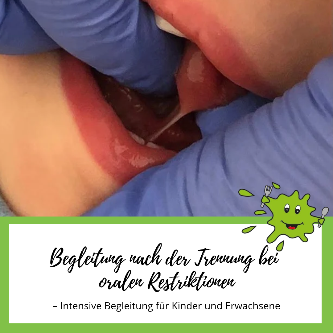 Begleitung nach der Trennung bei oralen Restriktionen